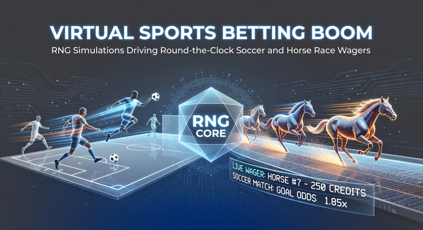 Dynamische simulatie van een virtueel voetbalwedstrijd met spelers in actie op een digitaal veld